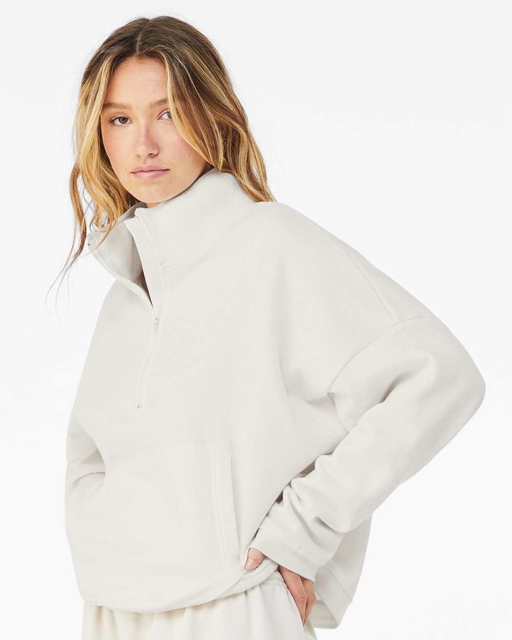 Marist Cropped Women's Quarter-Zip