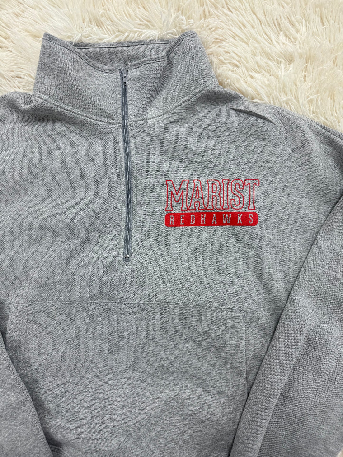 Marist Cropped Women's Quarter-Zip