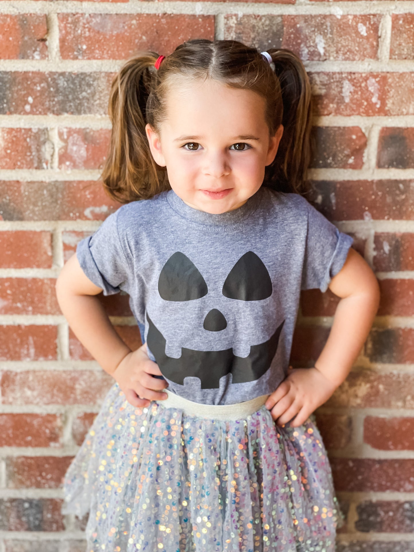 Gray Pumpkin Tee