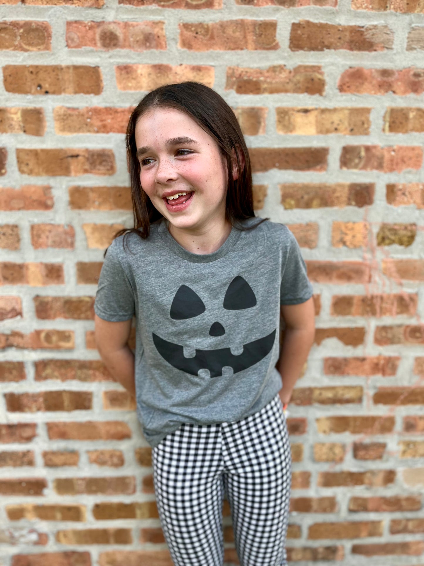 Gray Pumpkin Tee