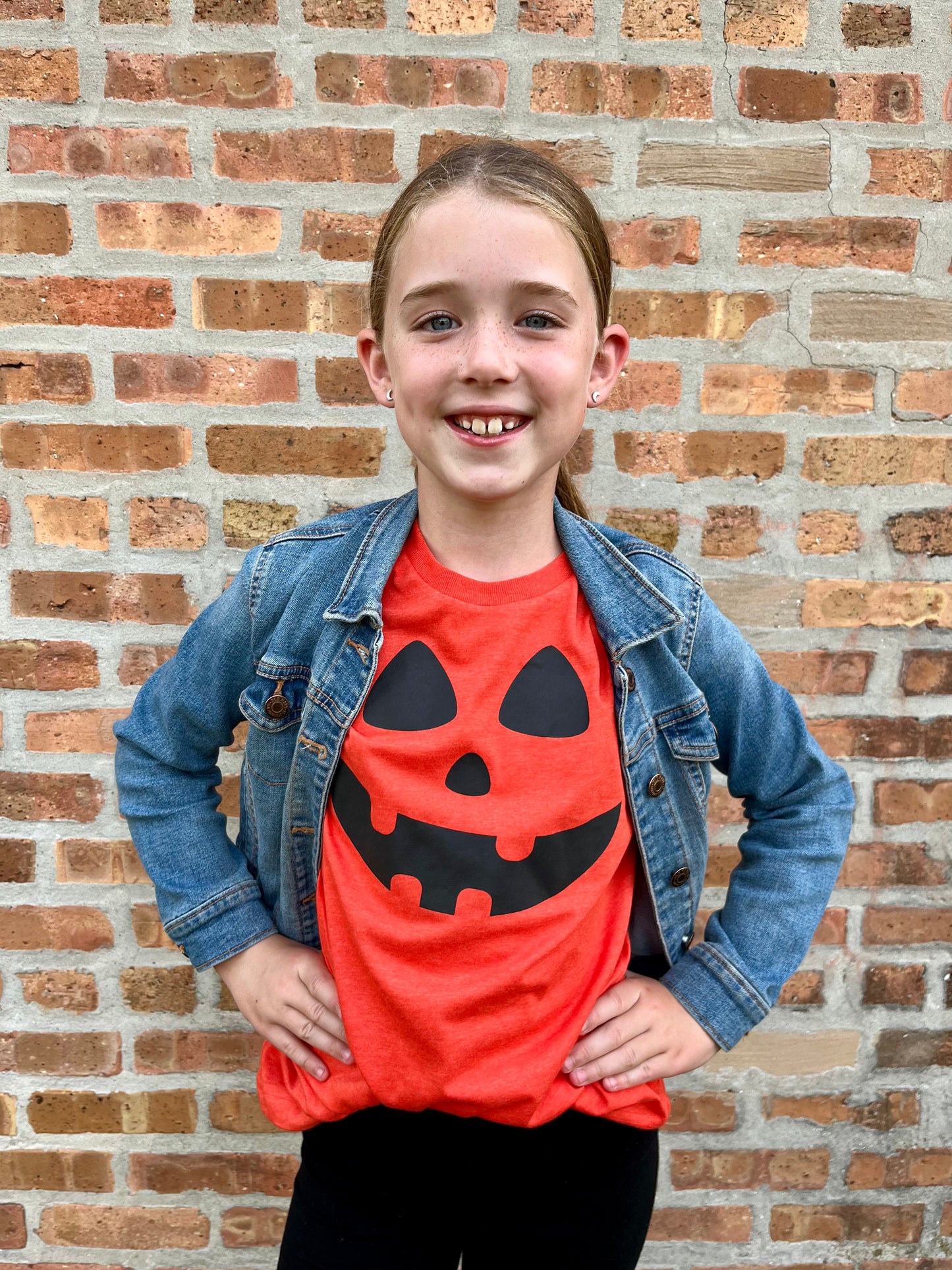 Orange pumpkin Tee