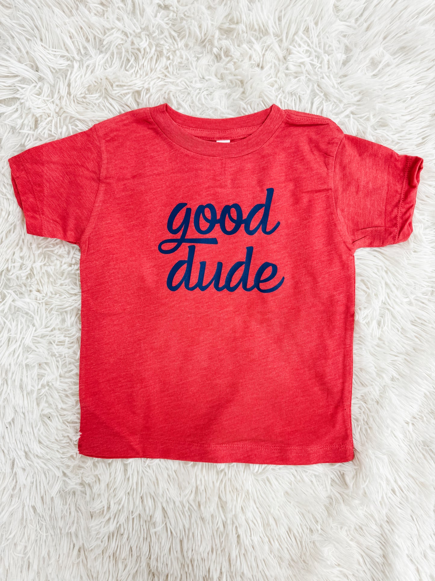 Good Dude Red Youth Tee