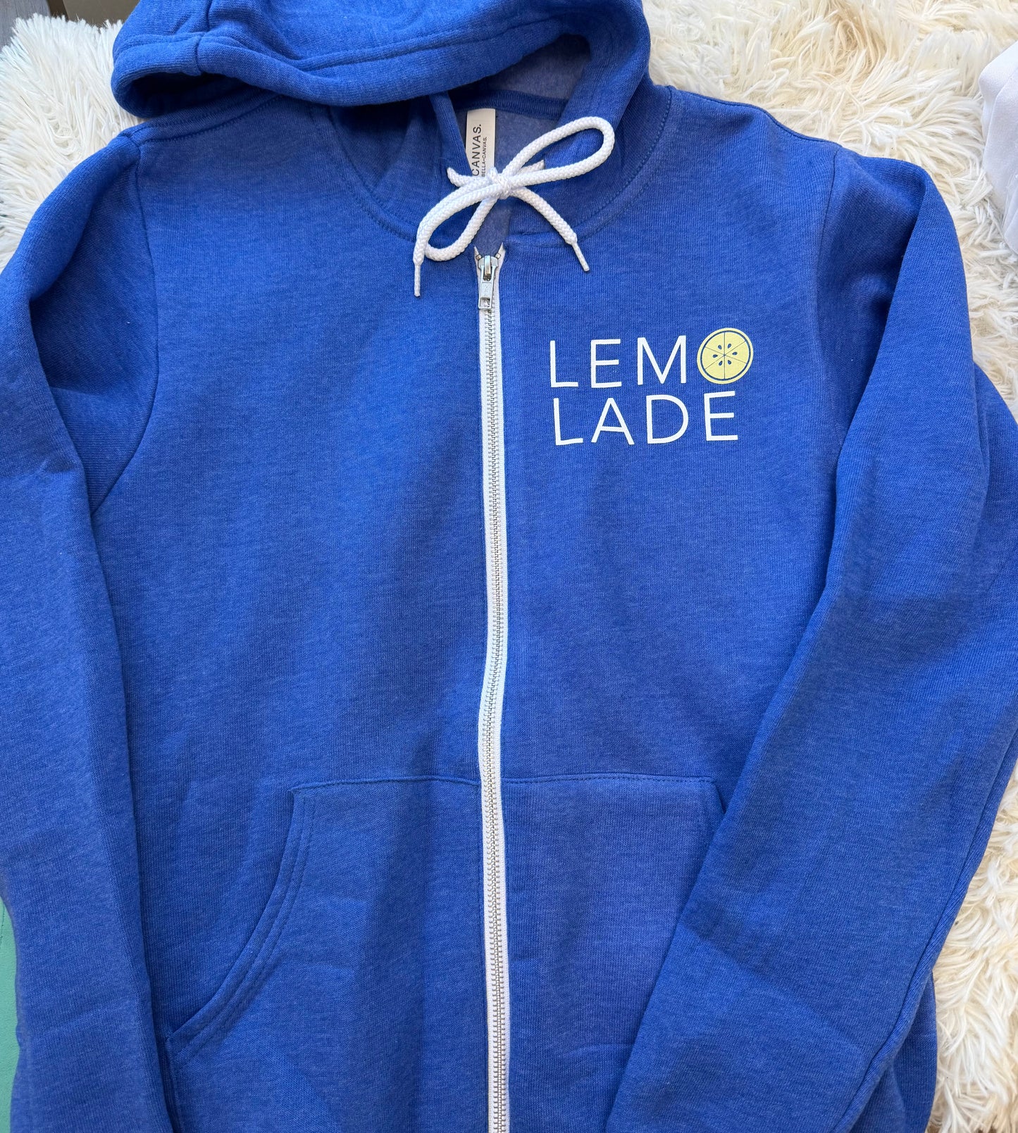 Lemolade Heather True Royal Zip-Up