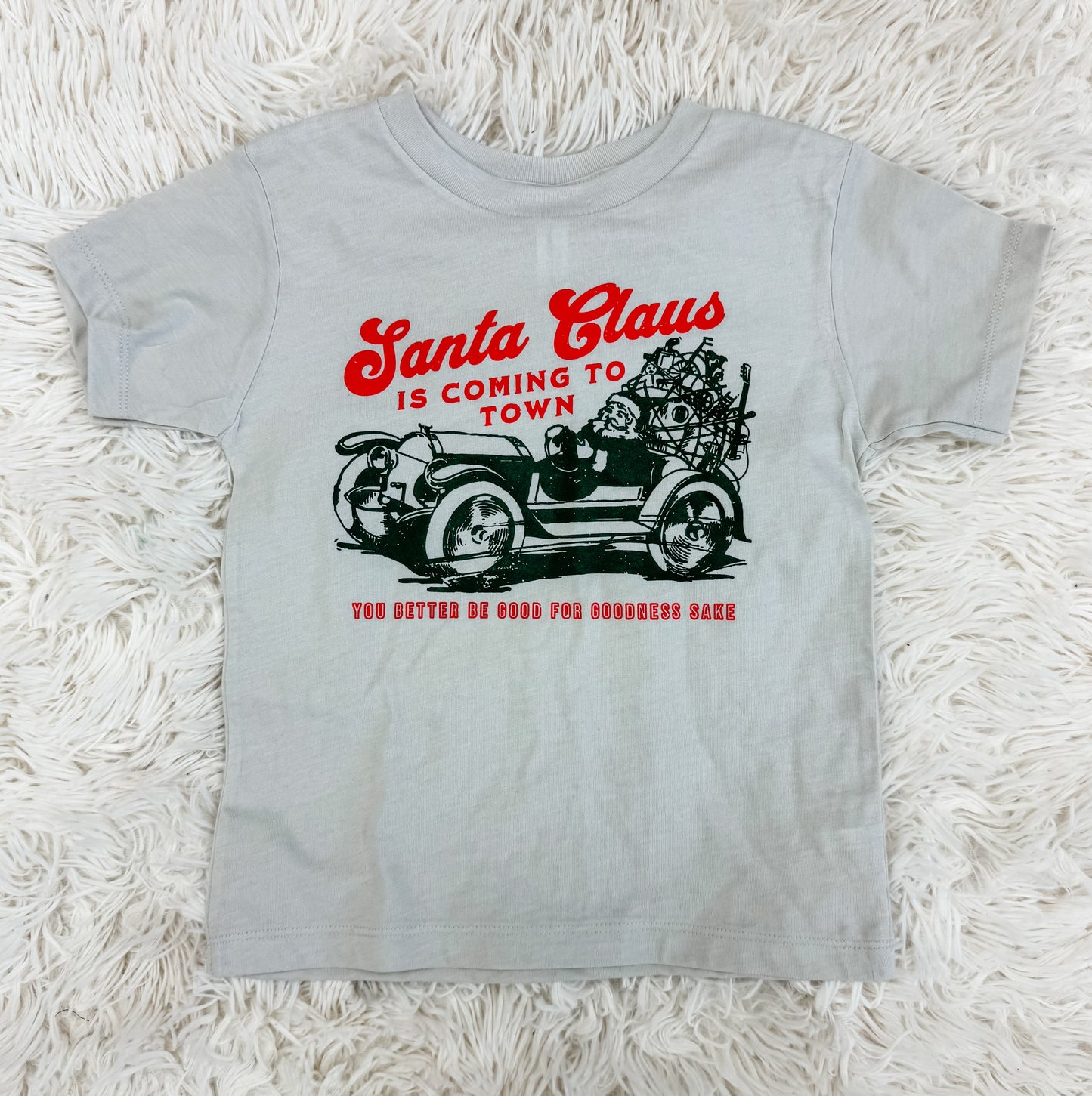 Santa Claus Is Coming to Town Youth Tee