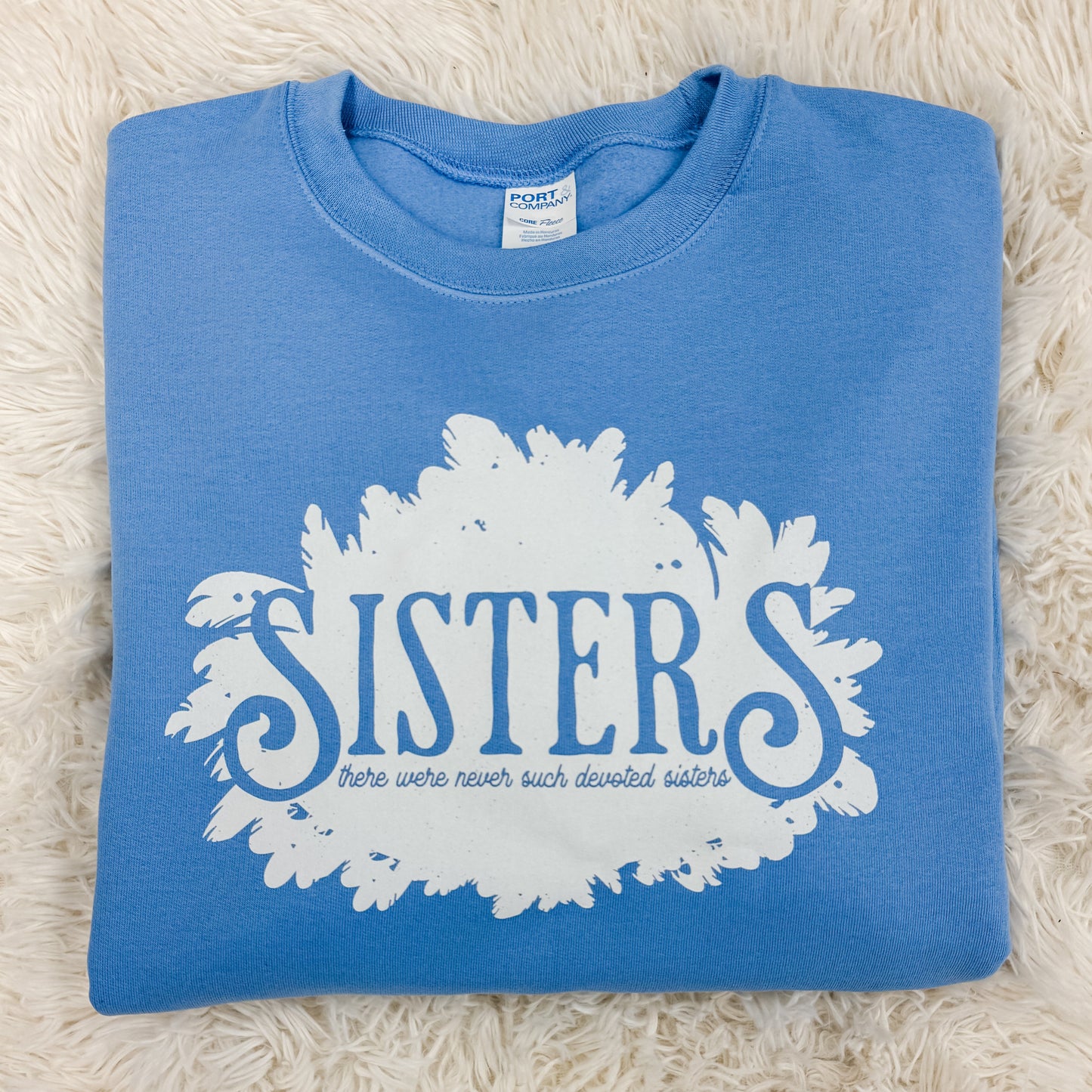 Sisters Adult Midweight Crewneck