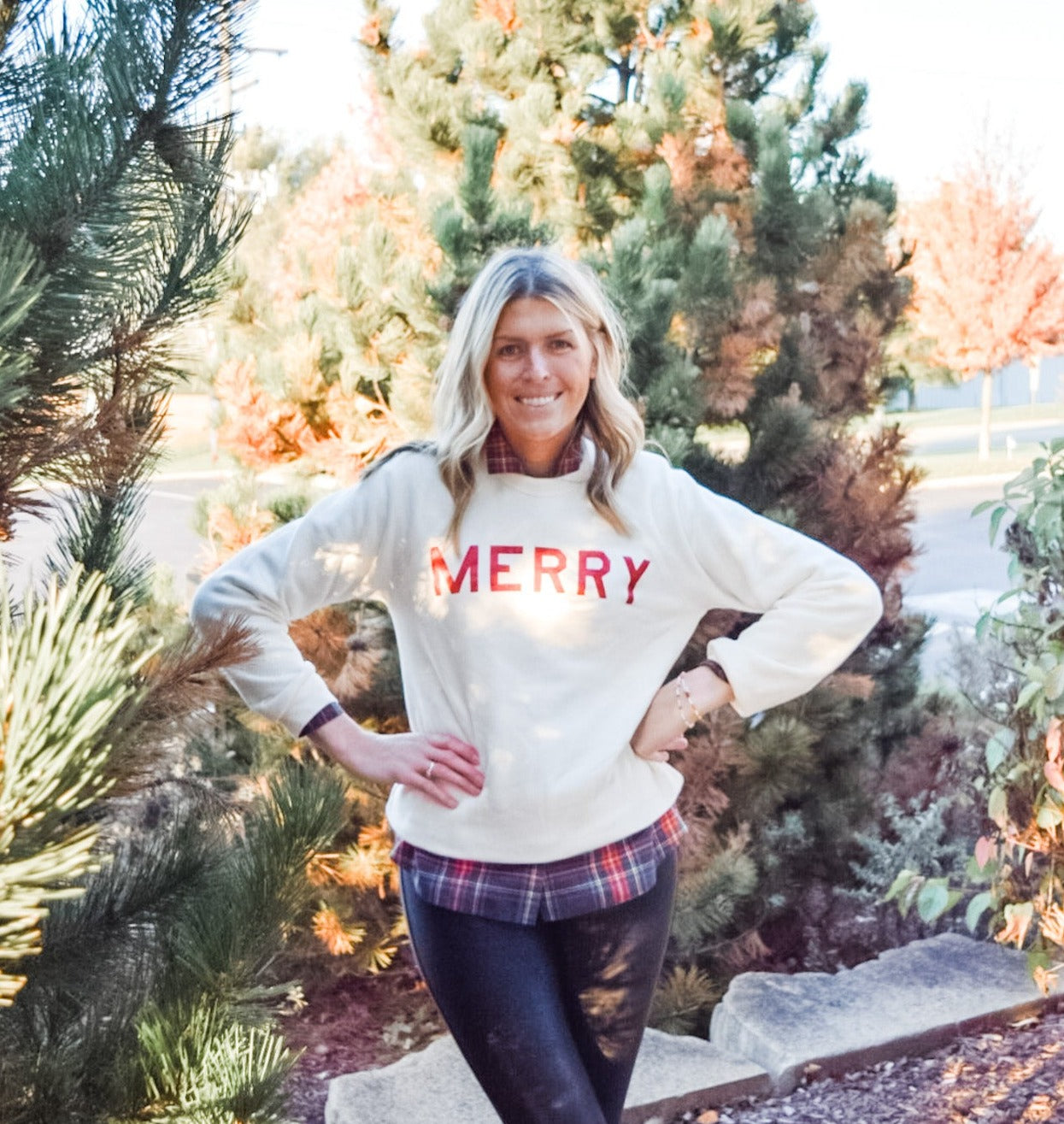 Merry Glitter Crewneck