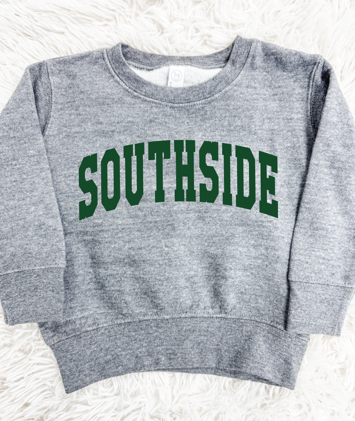 Toddler & Youth Grey Southside Crewneck