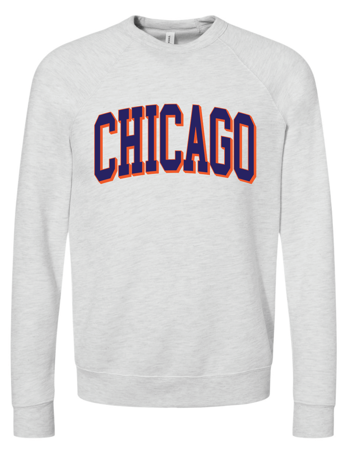Orange & Navy Chicago Crewneck