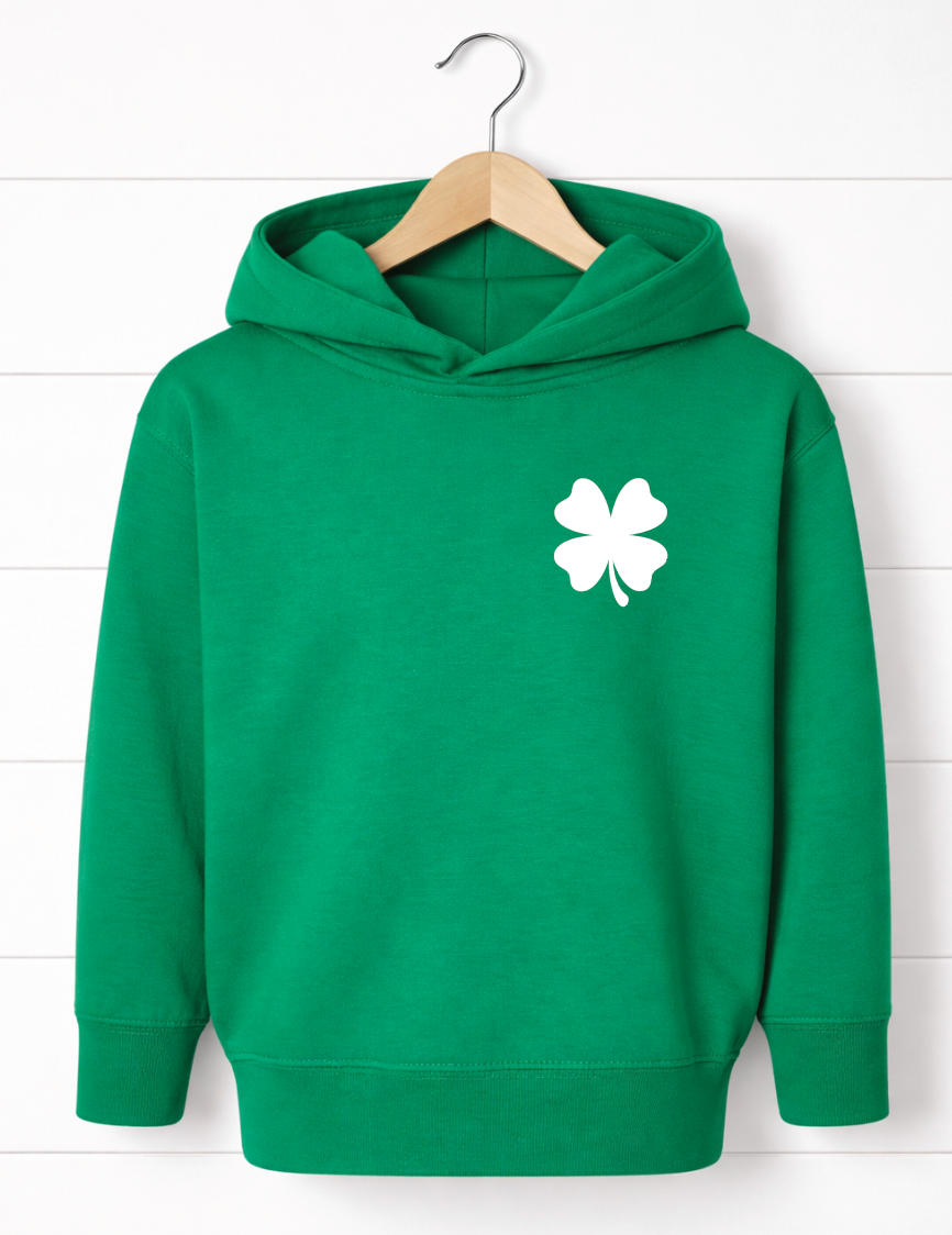 Toddler & Youth Shamrock Hoodie