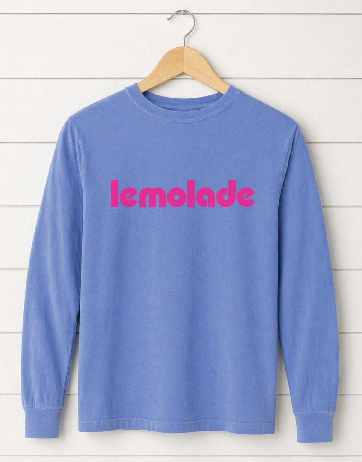 Lemolade Long Sleeve Flo Blue Tee