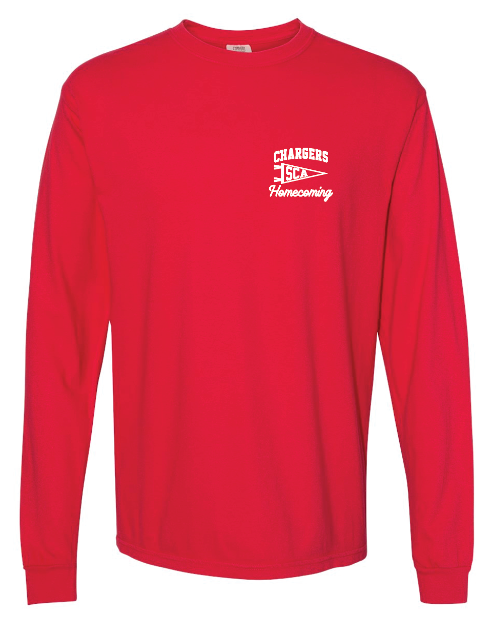 SCA Red Homecoming Long Sleeve