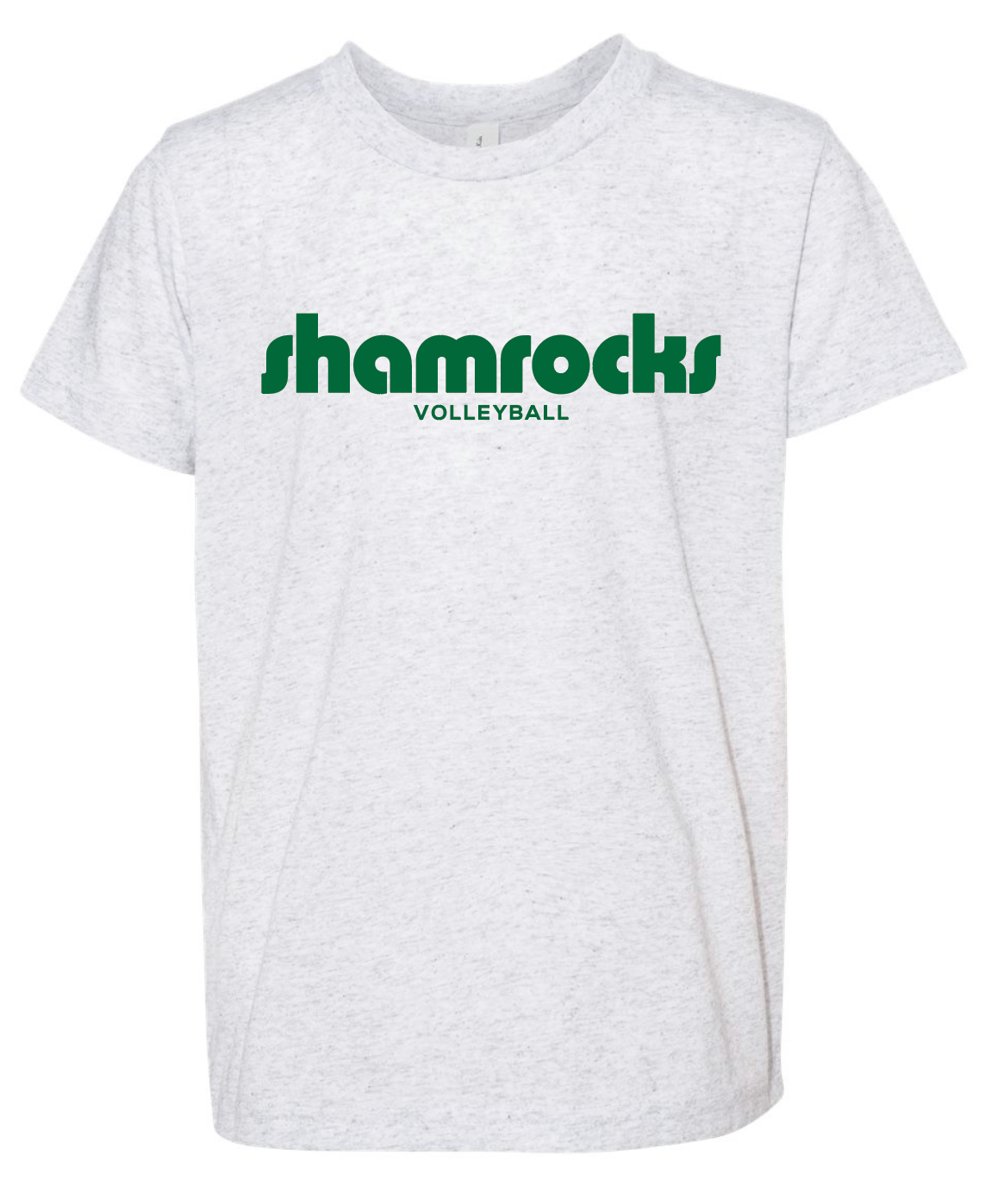 Shamrocks Volleyball Youth Ash Tee
