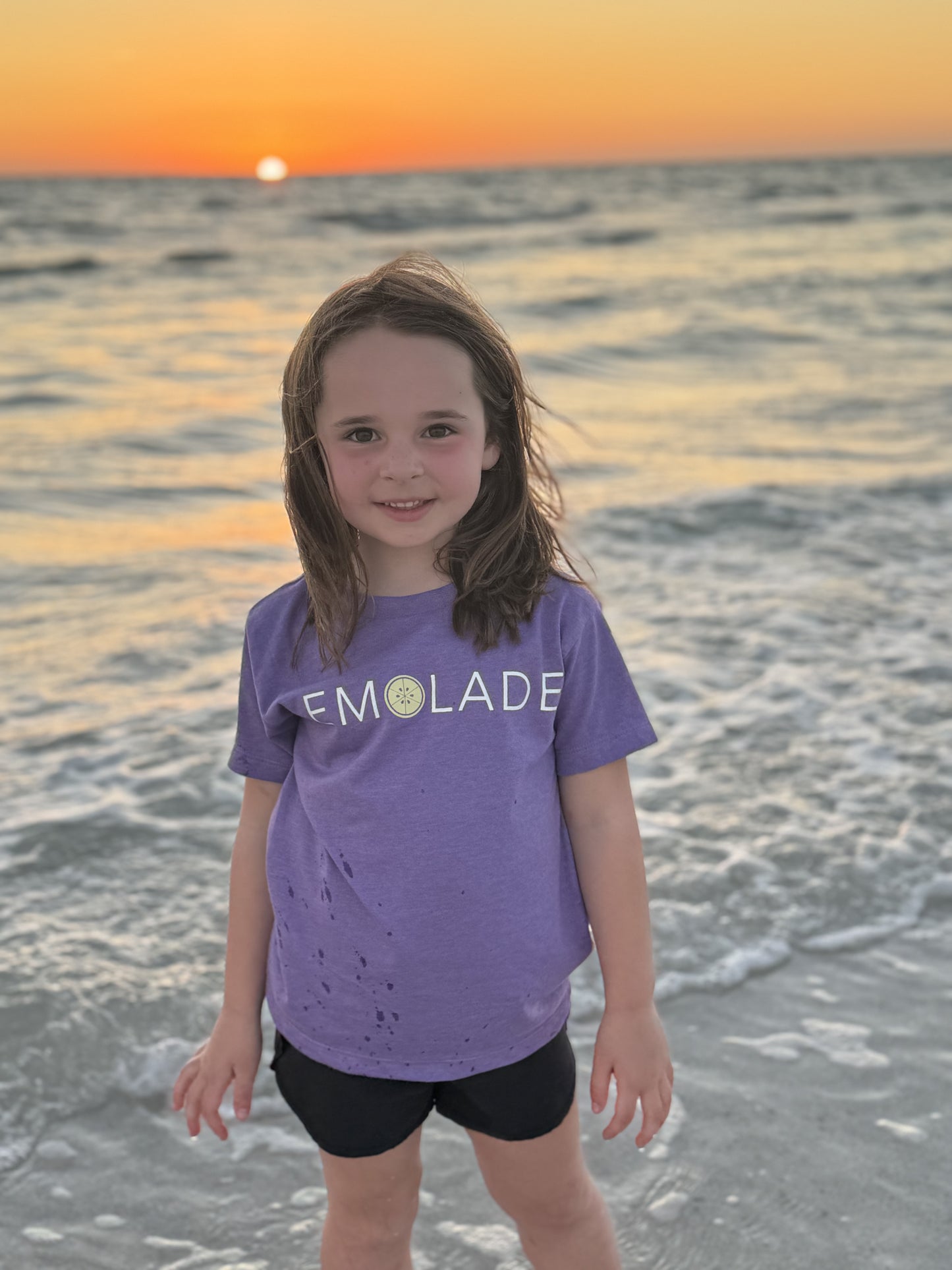 Lemolade Kids Purple Tee