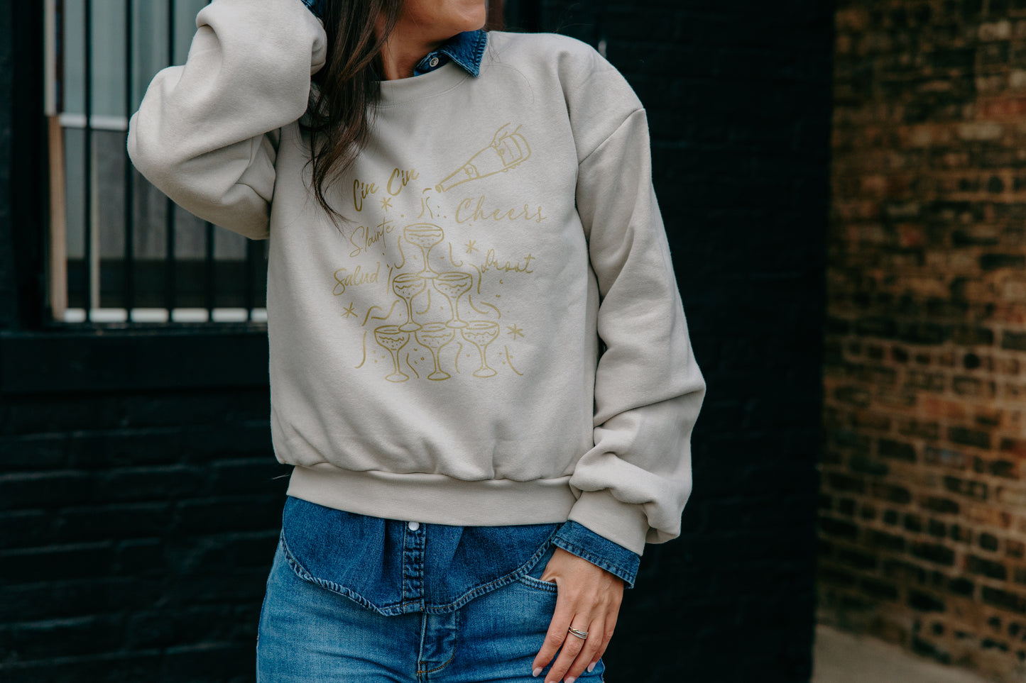Cheers Women's Fit Crewneck
