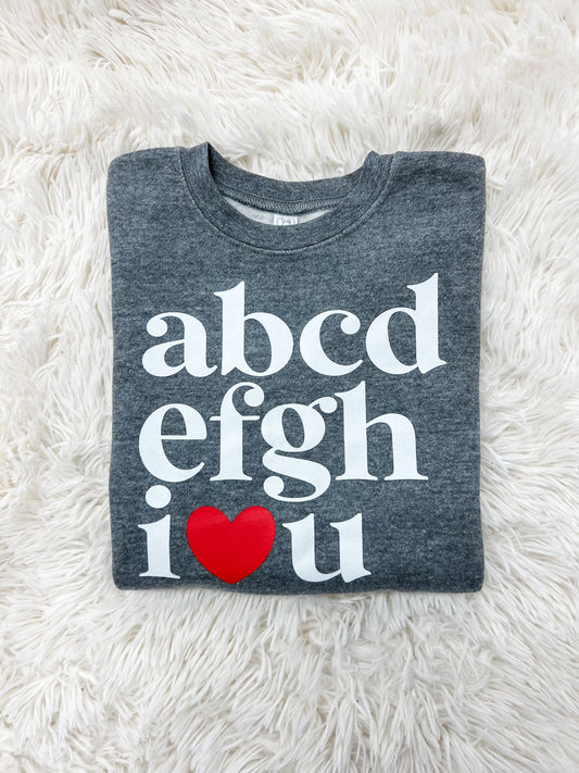 ABC Love Kids Sweatshirt