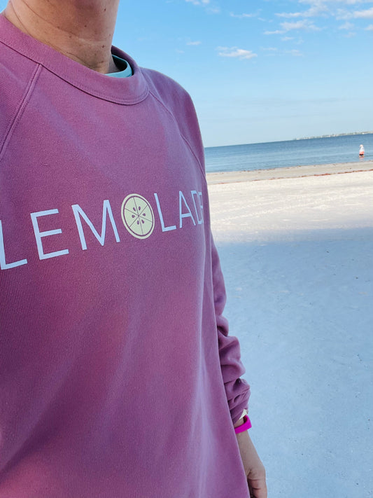 Mauve Lemolade Crewneck