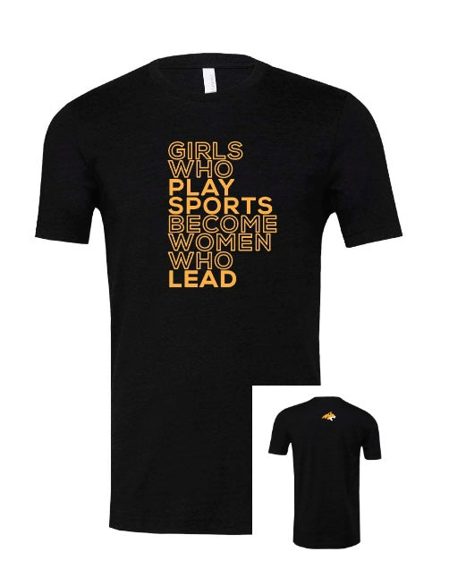 Tinley Park Girls Who Play Sports Tee