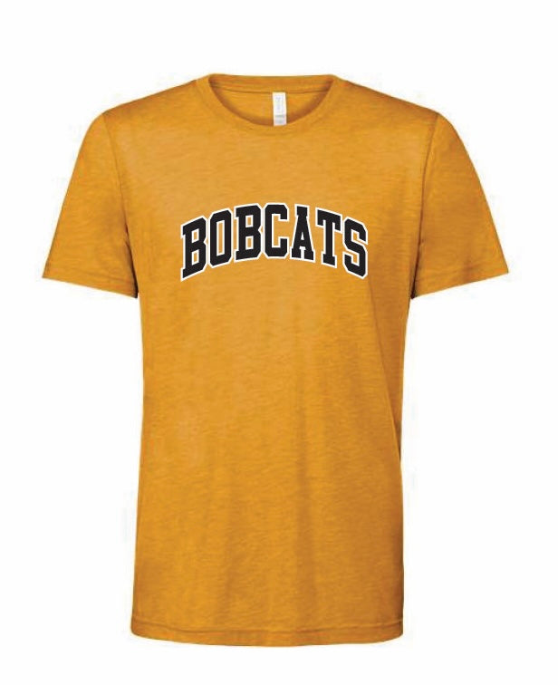Tinley Park BOBCATS Mustard Tee