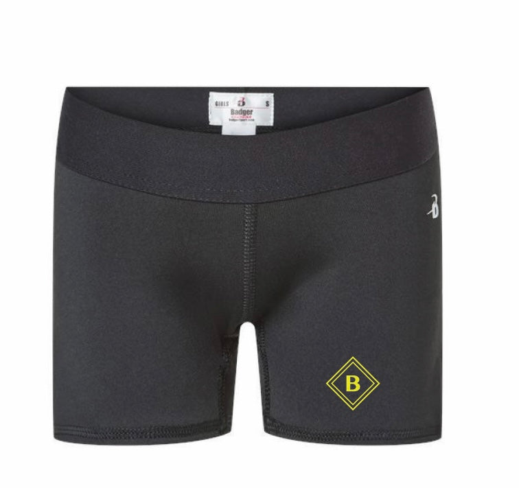 BAID Girls Compression Shorts