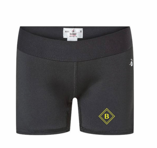 BAID Girls Compression Shorts