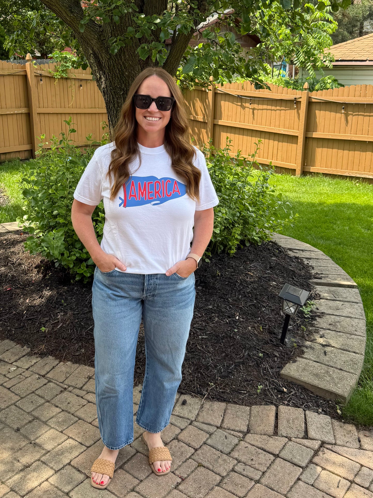 America Pennent Tee