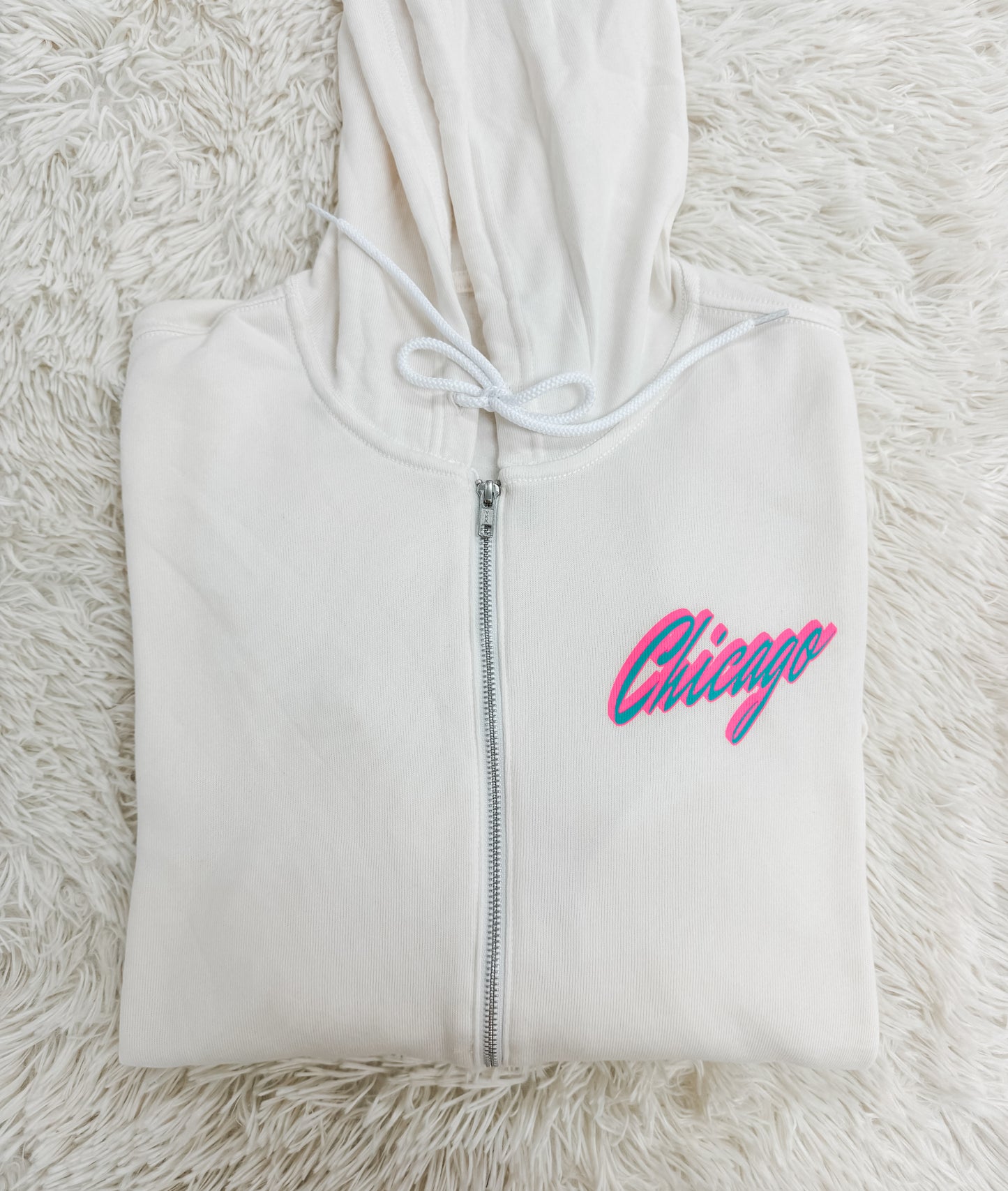 I love the 90's Chicago Zip-Up