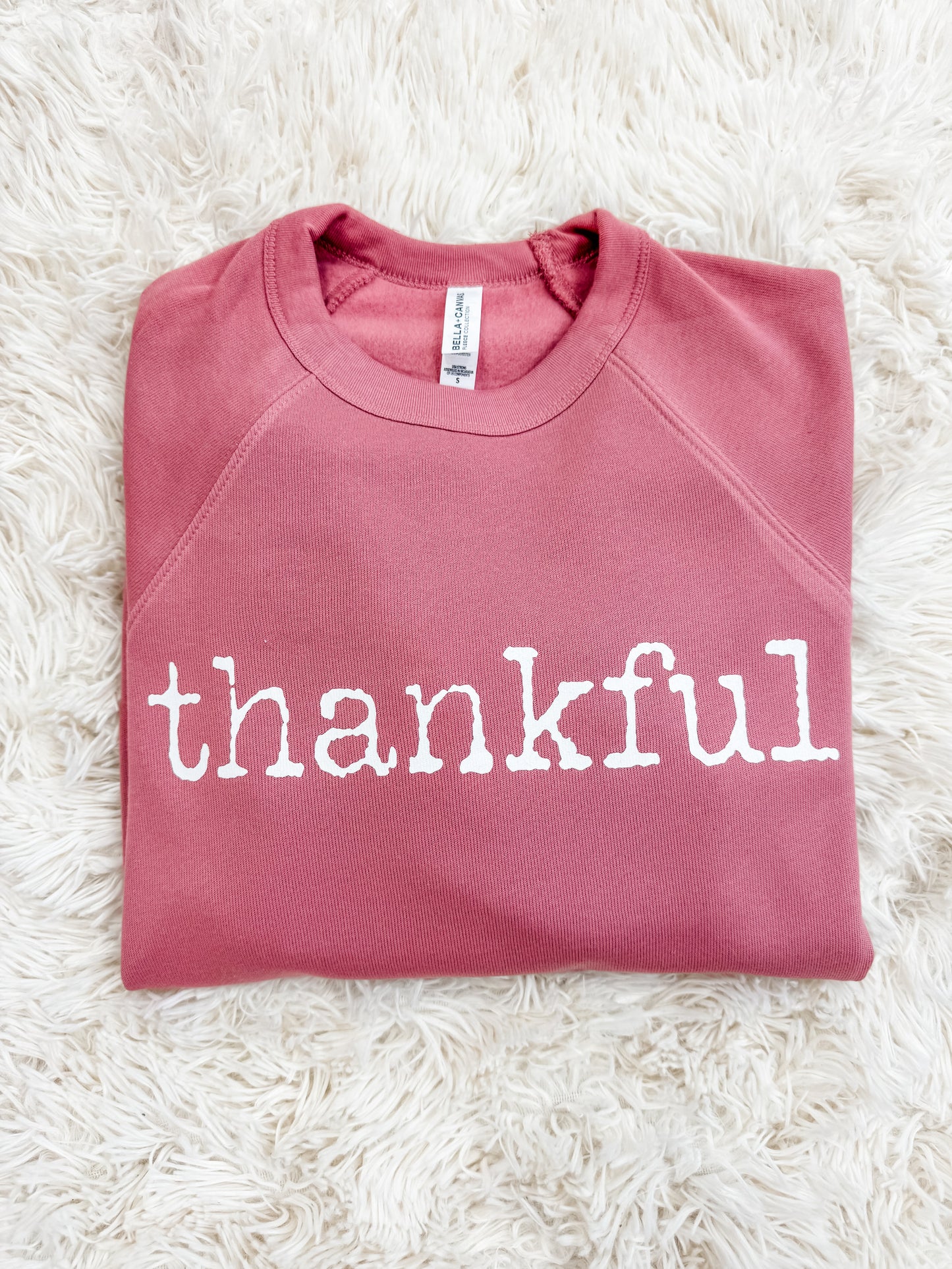 Thankful Mauve Crewneck