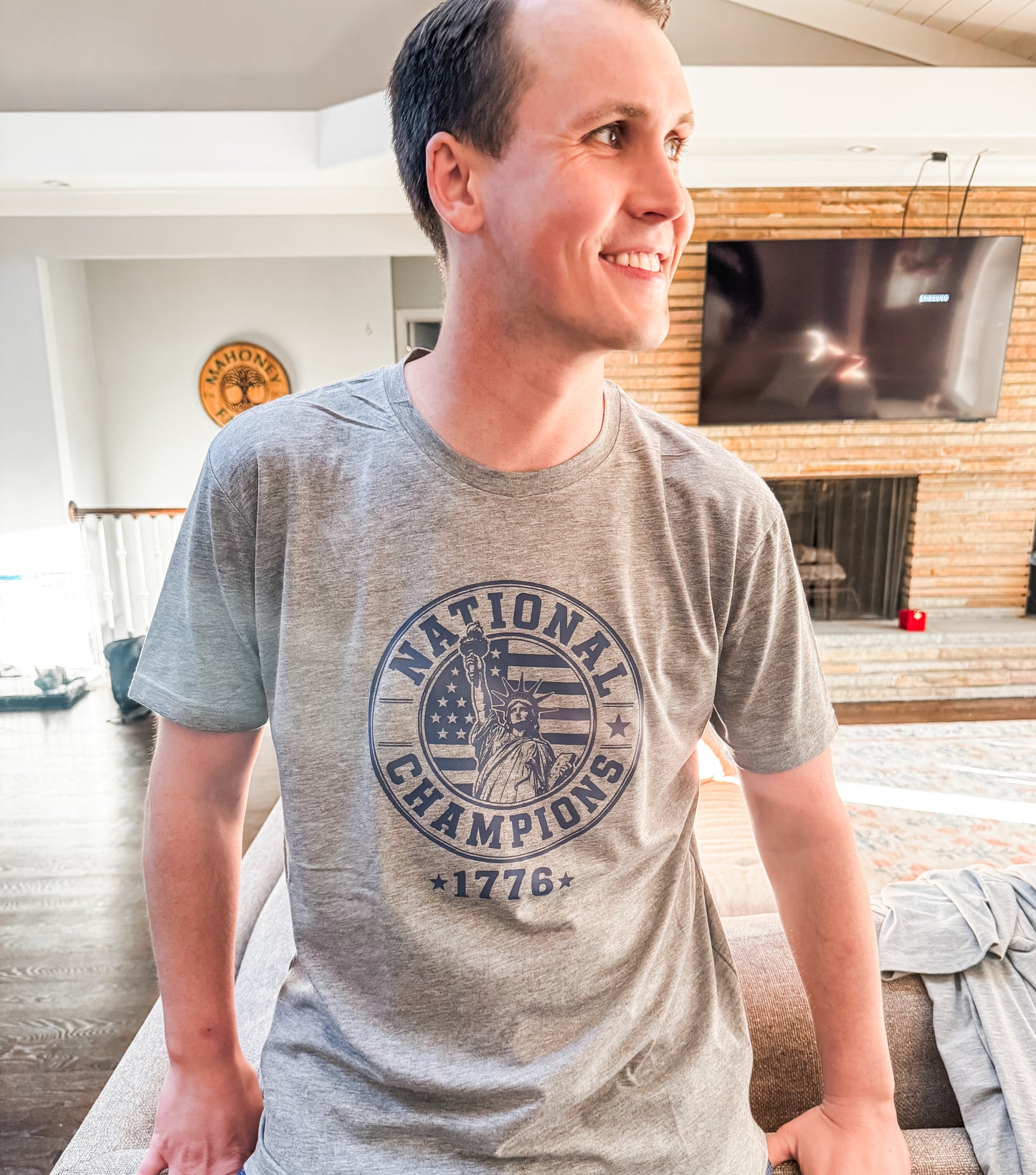 Retro National Champions Adult Tee