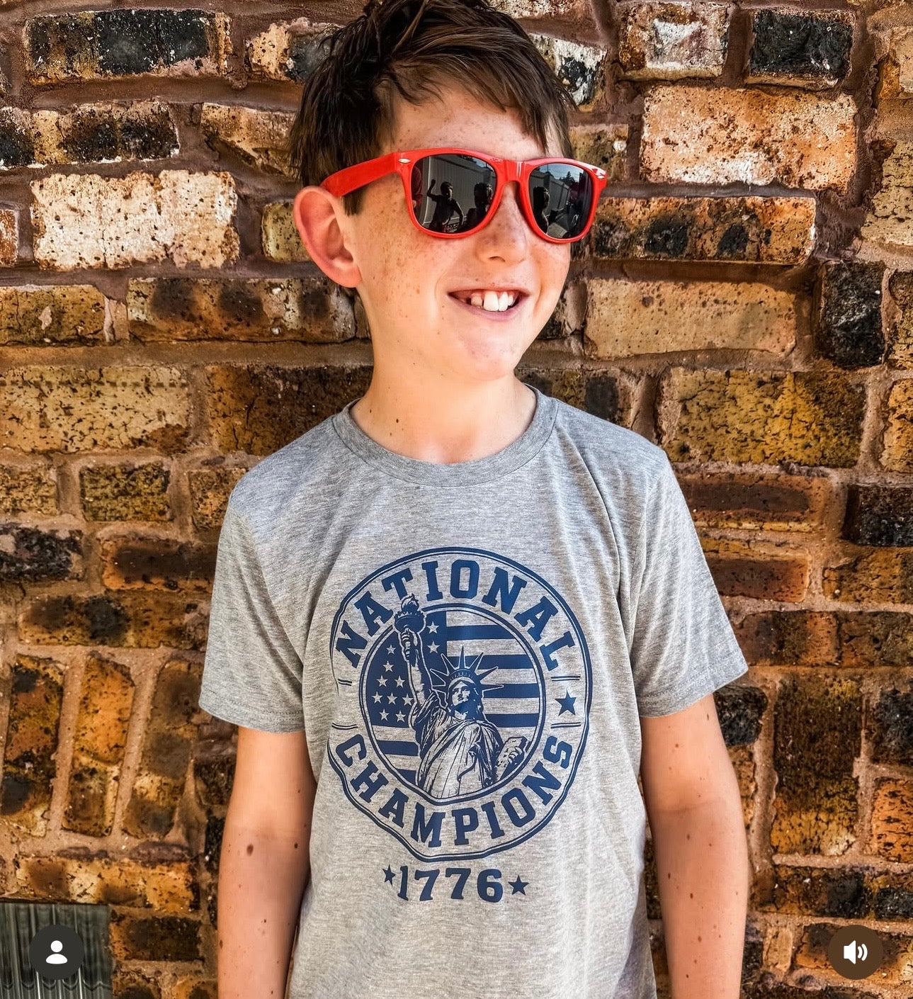 Retro National Champions Youth Tee
