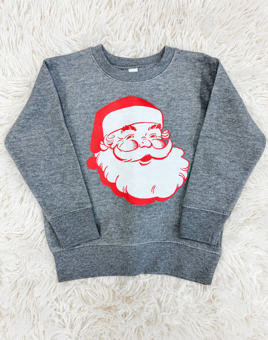 Retro Santa Youth Crewneck