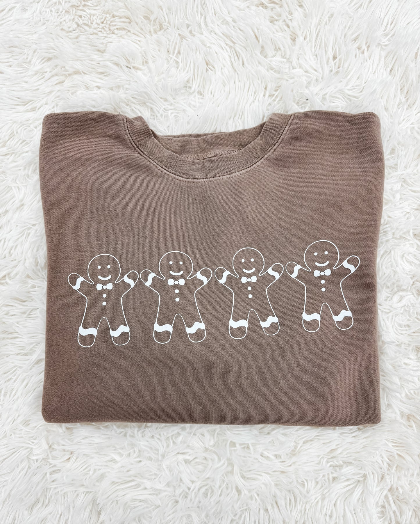 Gingerbread Adult Crewneck