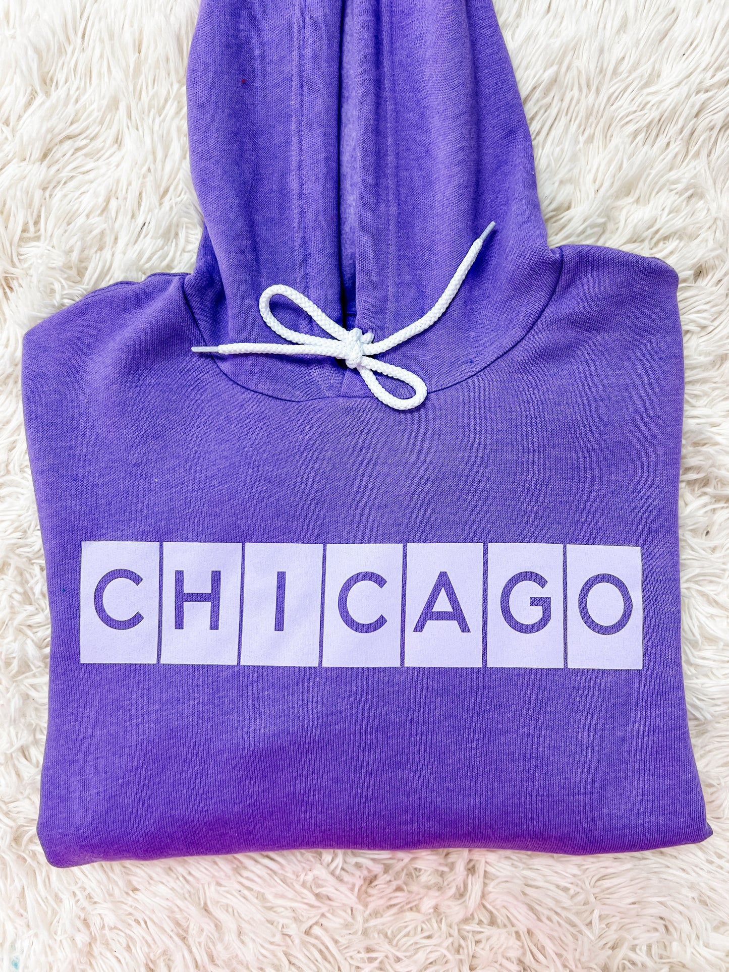 Purple & Lilac Chicago Hoodie