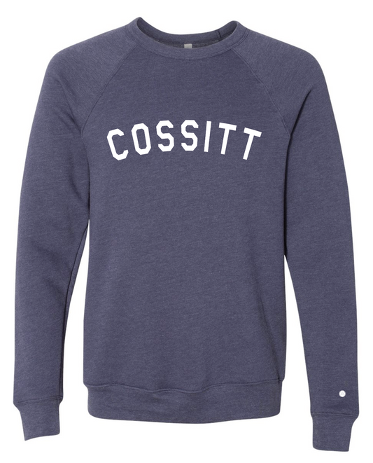 Cossitt Heather Navy Adult Crewneck