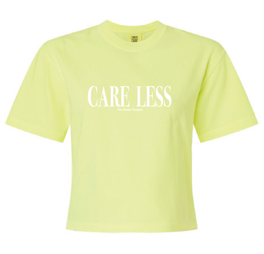 TSP Care Less Neon Tee