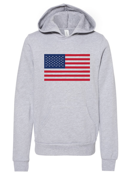 American Flag Youth Hoodie