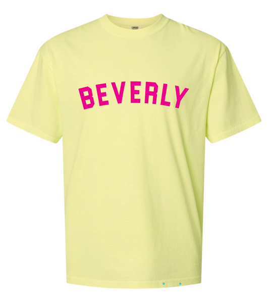BAPA Beverly Neon Lemon Tee