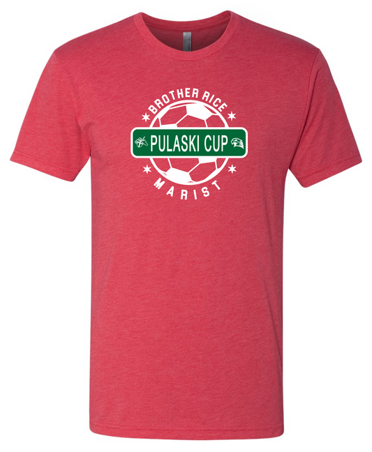 Pulaski Cup Red Adult Tee