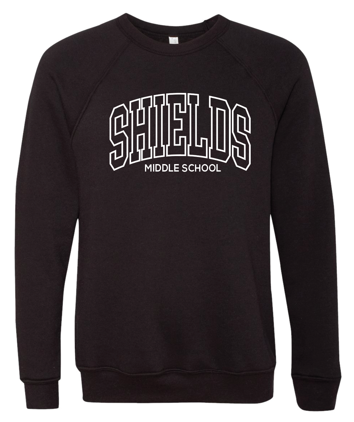 Shields Black Crewneck