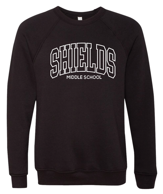 Shields Black Crewneck