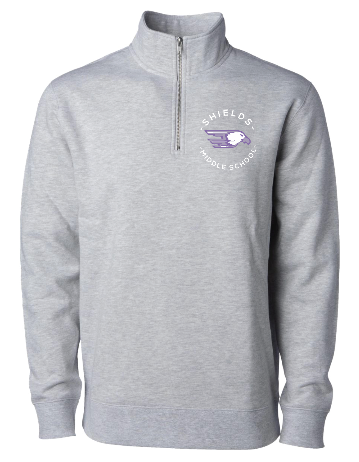 Shields Gray 1/4 Zip - Unisex