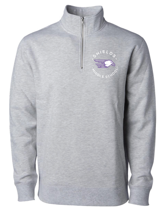 Shields Gray 1/4 Zip - Unisex
