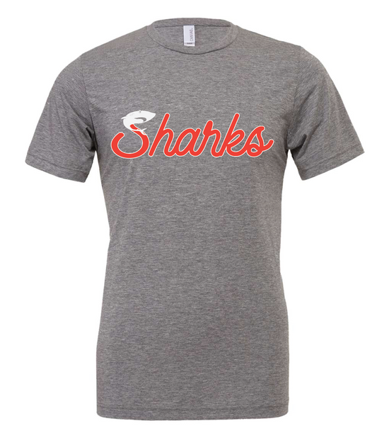 PASS Sharks Tee - Youth & Adult