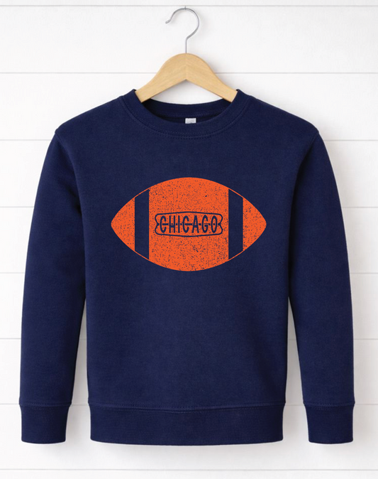 Chicago Football Youth Crewneck