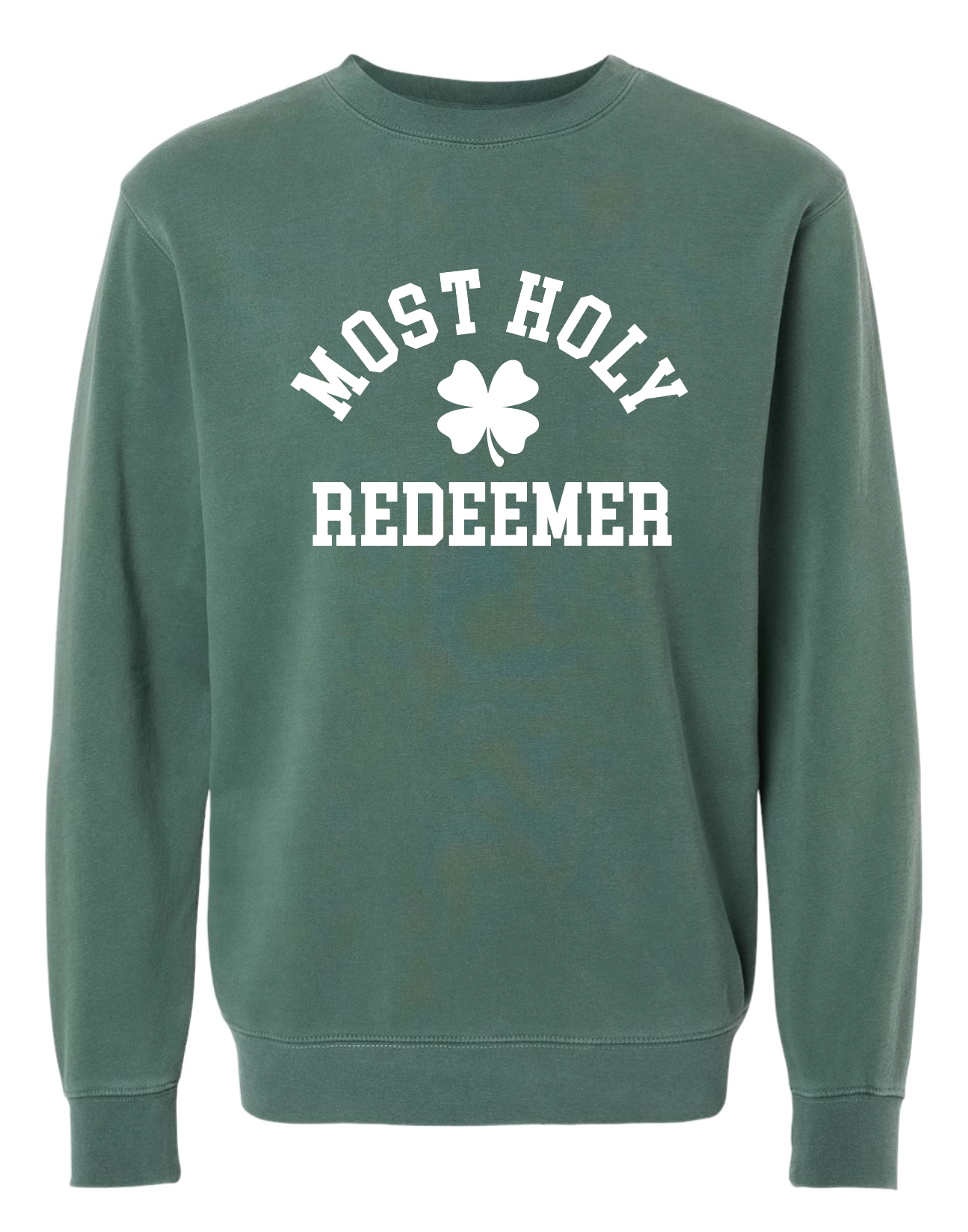Most Holy Redeemer Shamrock Adult Crewneck