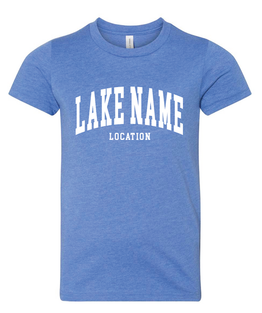 Custom Lake Youth Block Tee