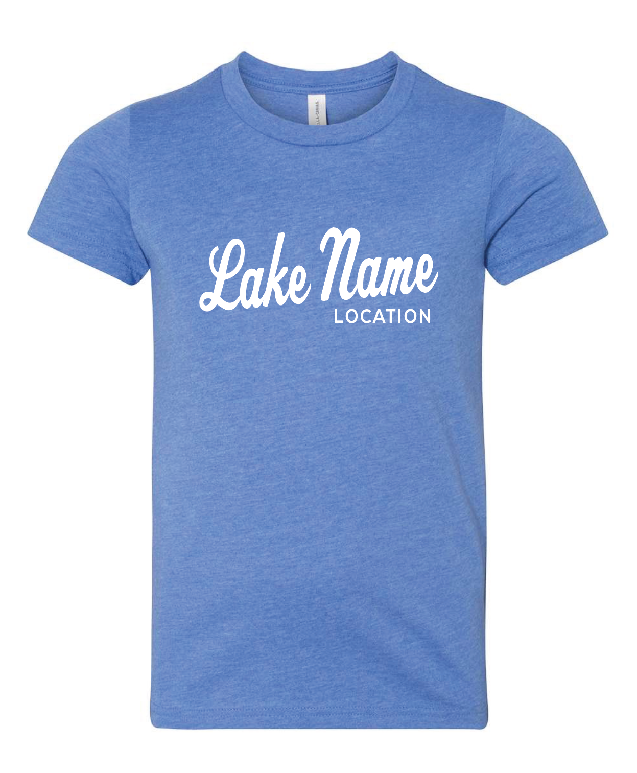 Custom Lake Youth Cursive Tee