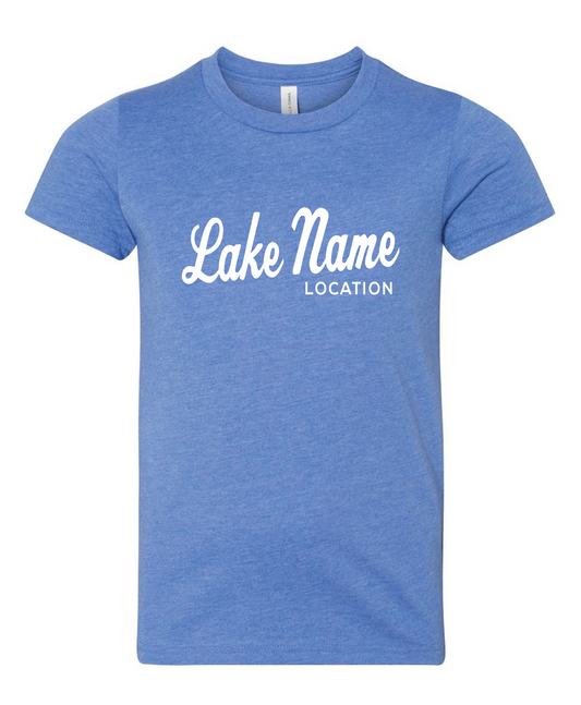 Custom Lake Youth Cursive Tee
