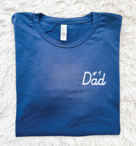 #1 Dad Tee