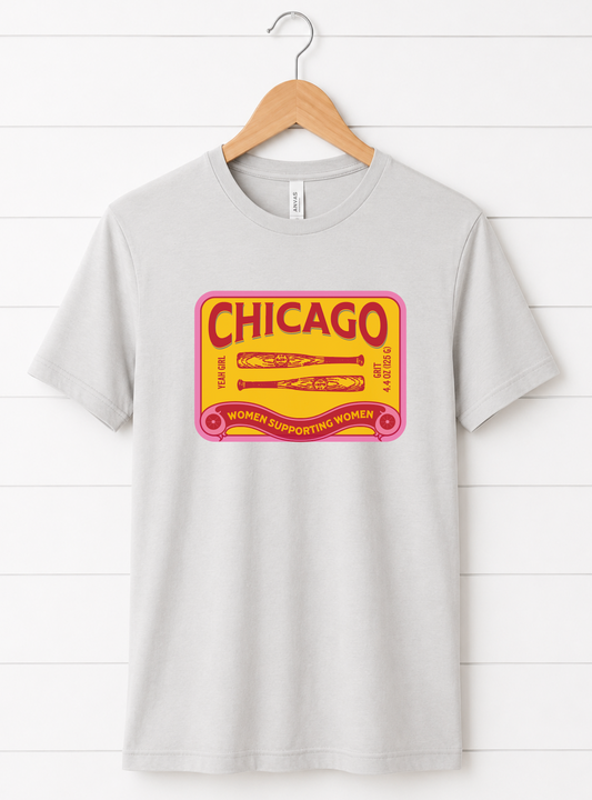 Chicago Softball Sardine Adult Tee
