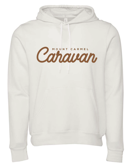 Mount Carmel Vintage White Hoodie